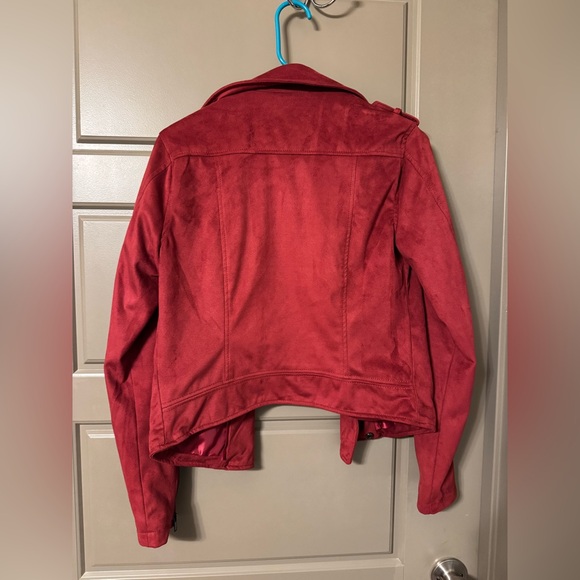 Red suede jacket - Picture 4 of 4